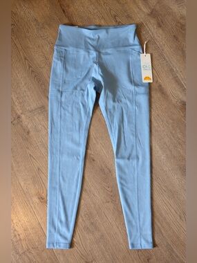 C&C California Blue High Waist Leggings Small NWT Activewear